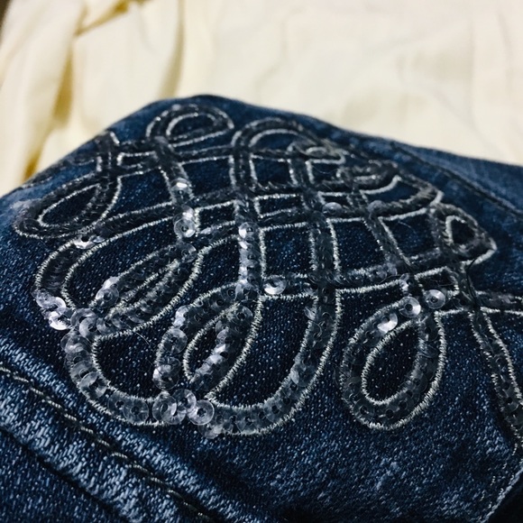 Express jeans sz 2 (25) - Picture 6 of 7